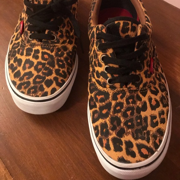 Vans Shoes - Cheetah Vans size 11